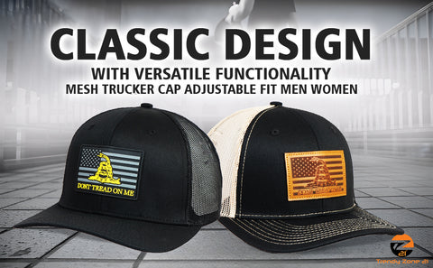 Don't Tread On Me" Gadsden Flag Cap – Adjustable Unisex Hat