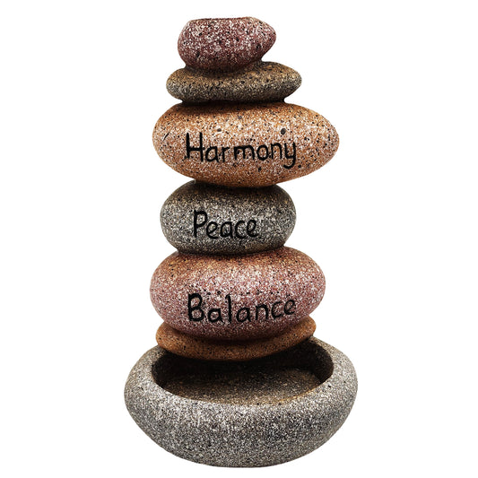 Inspirational Stones Backflow Incense Burner – 7  inch