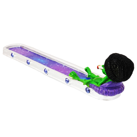 Stoner Alien in Galaxy Incense Burner – 10 Inch Alien Space Incense Holder