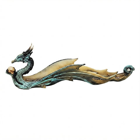 Medieval Collectibles Mystic Black Dragon Incense Holder