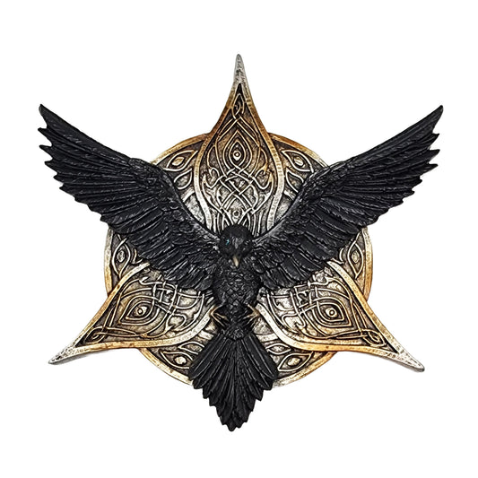 Raven Pentagram Incense Burner – Decorative Stick Incense Holder