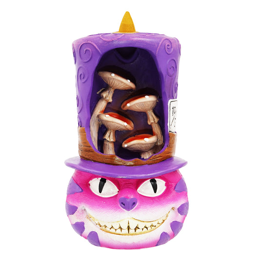 Cheshire Cat Backflow Burner – 7 Inch Polyresin