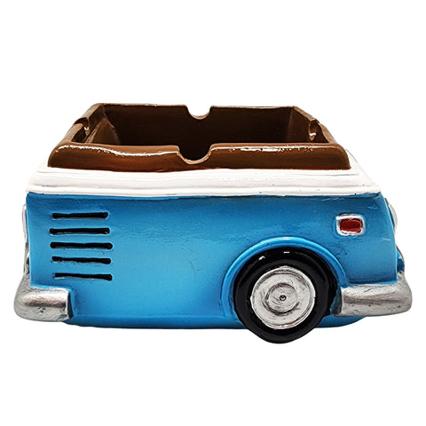 Ceramic Love Bus Ashtray – Hand-Painted Vintage Hippie Bus Ashtray