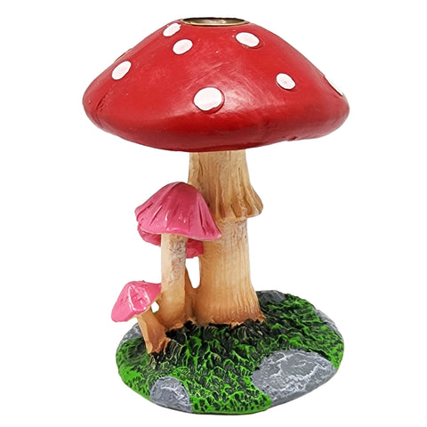 Mushroom Backflow Incense Burner – 4.25 Inch