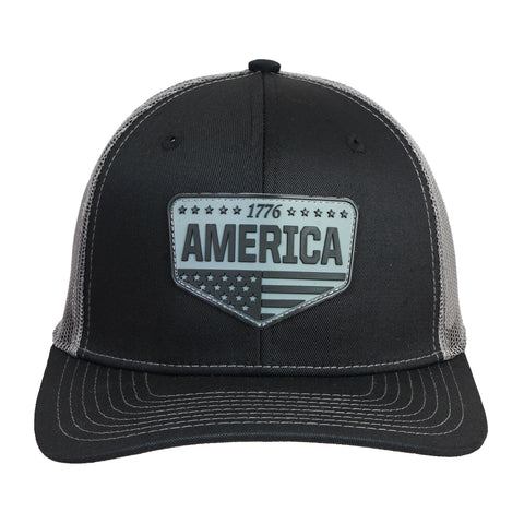 USA Cap Est 1776 Mash Trucker Adjustable Casual Wear Unisex Outdoor Cap