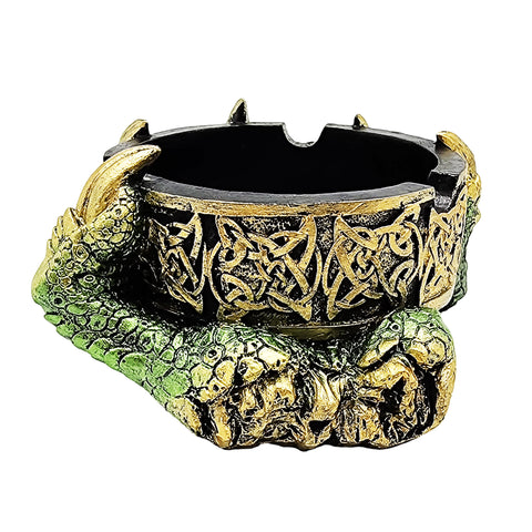 Celtic Dragon Ashtray – Detailed Fantasy Dragon Design