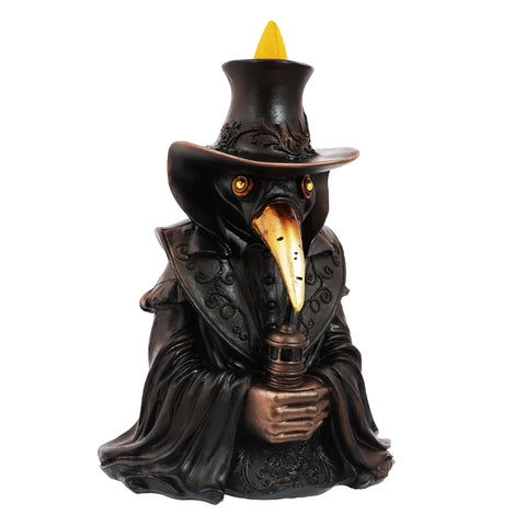 Plague Doctor Backflow Incense Burner – 7 x 5 x 3.5 Inch