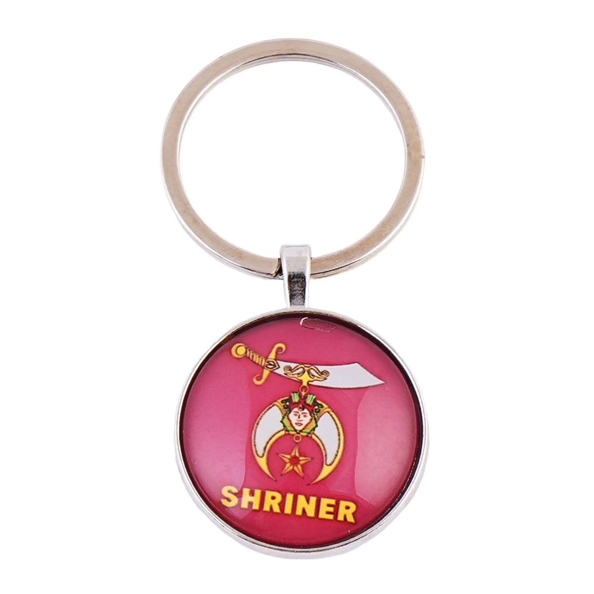 Shriner Keyring, Perfect for Freemasons & Collectors, Keys Organizer Trendy Zone 21