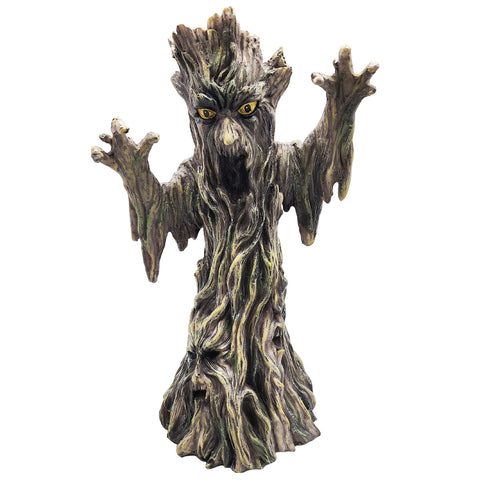 Scary Tree Incense Burner – 11.5 Inch Multicolor Hand-Painted Cold Cast Resin