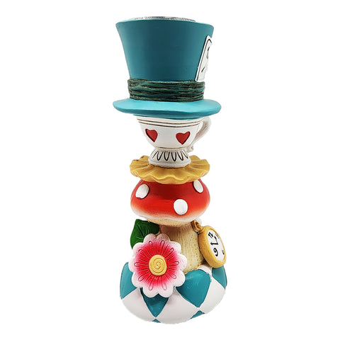 Wonderland Tea Party Tea Light Candle Holder – 7 Inch