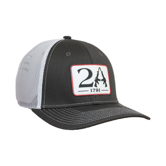 2A 1791 Snap Cap – Classic Mesh-Back Hat for Men & Women, Second Amendment Outdoor Wear