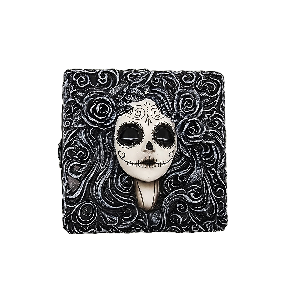 Day of the Dead Sugar Skull Trinket Box