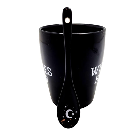 Ceramic Witches Brew Mug and Spoon Set – 10 oz