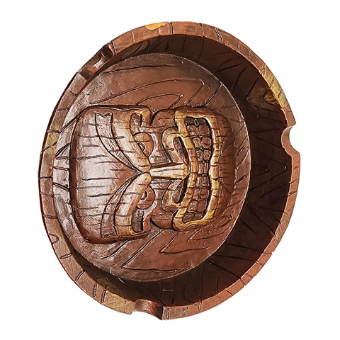 Tiki 4.25 Inch Handcrafted Resin Ashtray