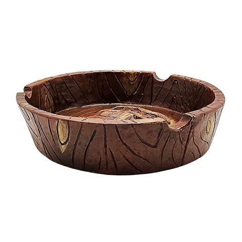 Tiki 4.25 Inch Handcrafted Resin Ashtray