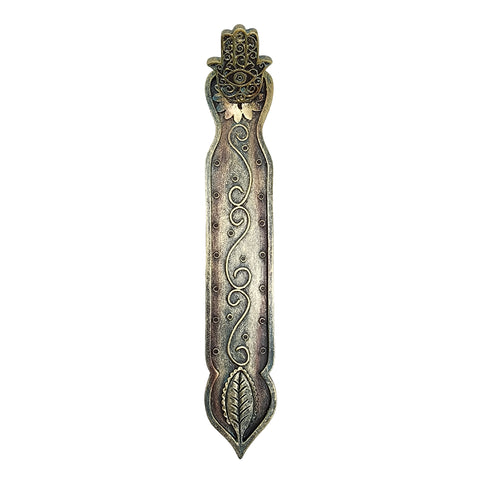 Hamsa Boat Incense Burner – 11 Inch Hamsa Hand Incense Holder