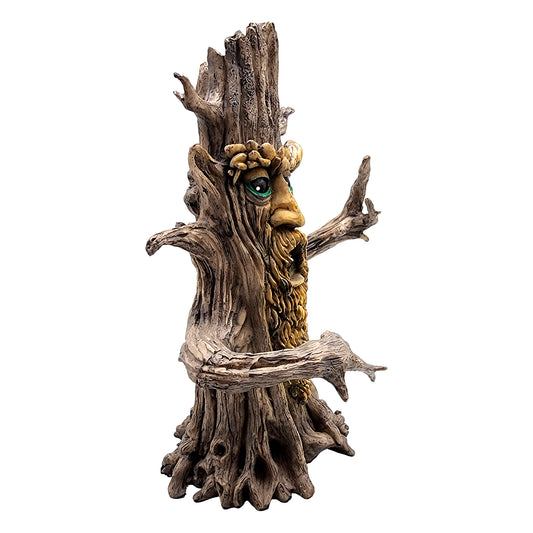Multicolor Incense Burner – 11 Inch Hand-Painted Cold Cast Resin