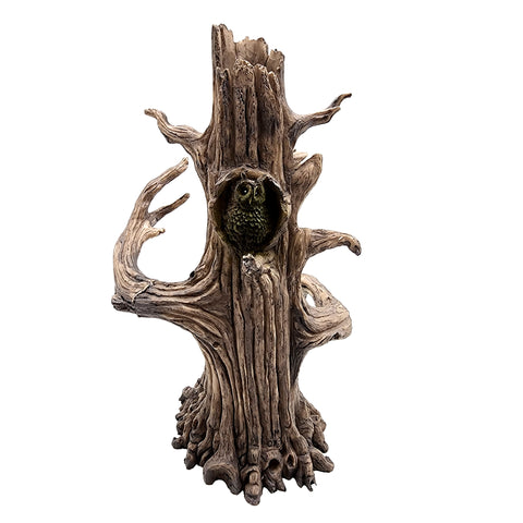 Multicolor Incense Burner – 11 Inch Hand-Painted Cold Cast Resin