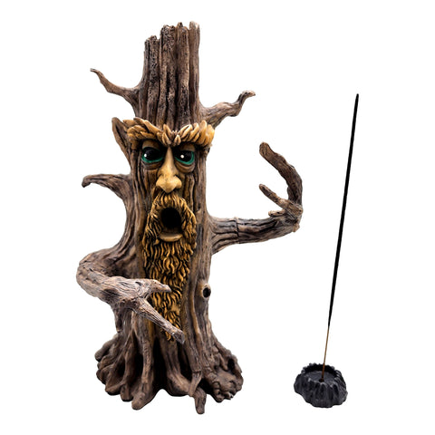 Multicolor Incense Burner – 11 Inch Hand-Painted Cold Cast Resin