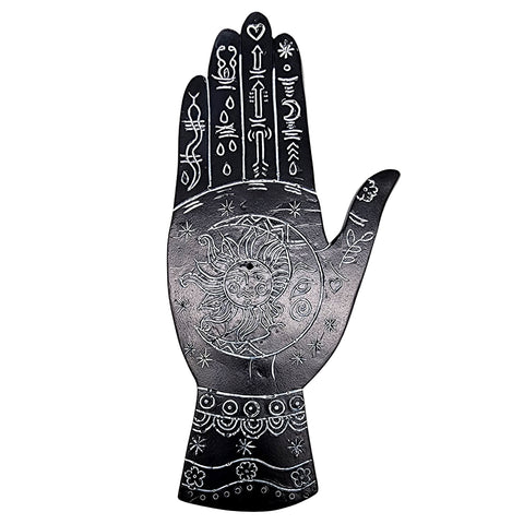 Palmistry Flat Incense Burner – Palm Reading Fortune Telling Design
