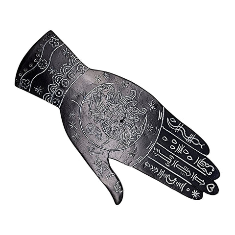 Palmistry Flat Incense Burner – Palm Reading Fortune Telling Design