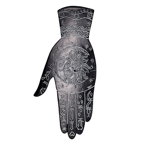 Palmistry Flat Incense Burner – Palm Reading Fortune Telling Design