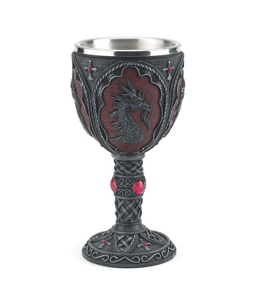 Dragon Chalice Goblet 7 Inches Tall