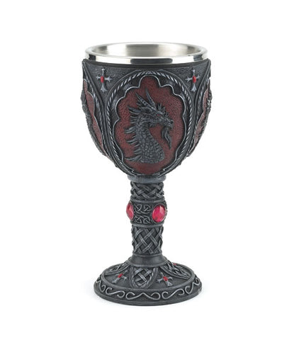 Dragon Chalice Goblet 7 Inches Tall