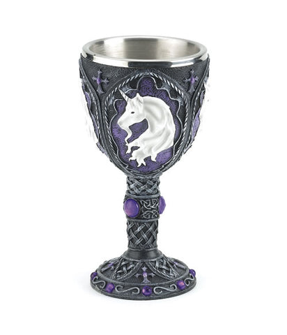 Unicorn Chalice Goblet – 7-Inch Fantasy Unicorn Cup