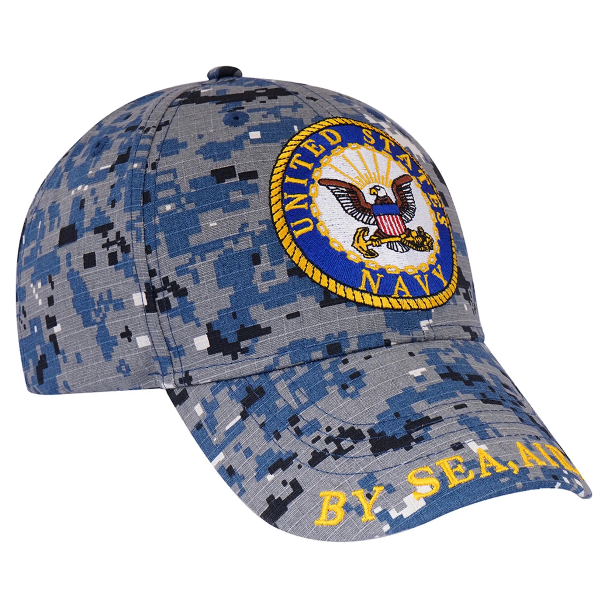 United States Navy (USN) By Sea, Air, and Land | America's Navy | Blue Camoflauge | Officially Licensed Trendy Zone 21