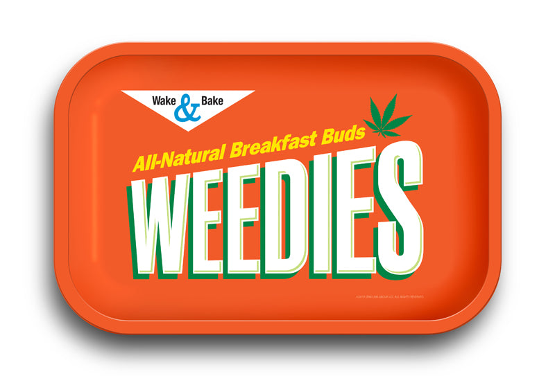 Rolling Tray – 11.5 x 4 Inch Tin Metal Tray
