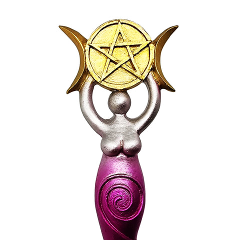 Goddess Magic Wand – 9.5-Inch Fantasy Wand