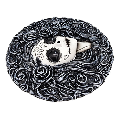 Day of the Dead Girl Incense Burner – Decorative Stick Incense Holder