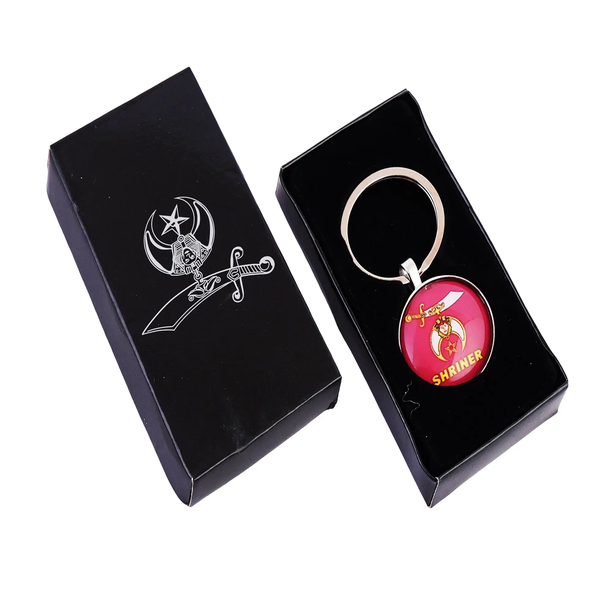 Shriner Keyring, Perfect for Freemasons & Collectors, Keys Organizer Trendy Zone 21