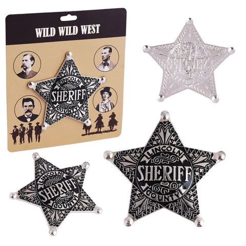 Lincoln County Sheriff Wild West | the Authentic Western Cowboy Badge Trendy Zone 21