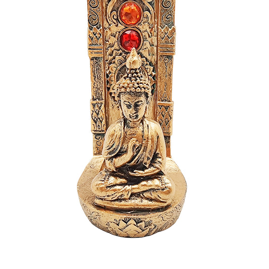 Standing Buddha Chakra Stone Incense Burner – Includes 7 Color