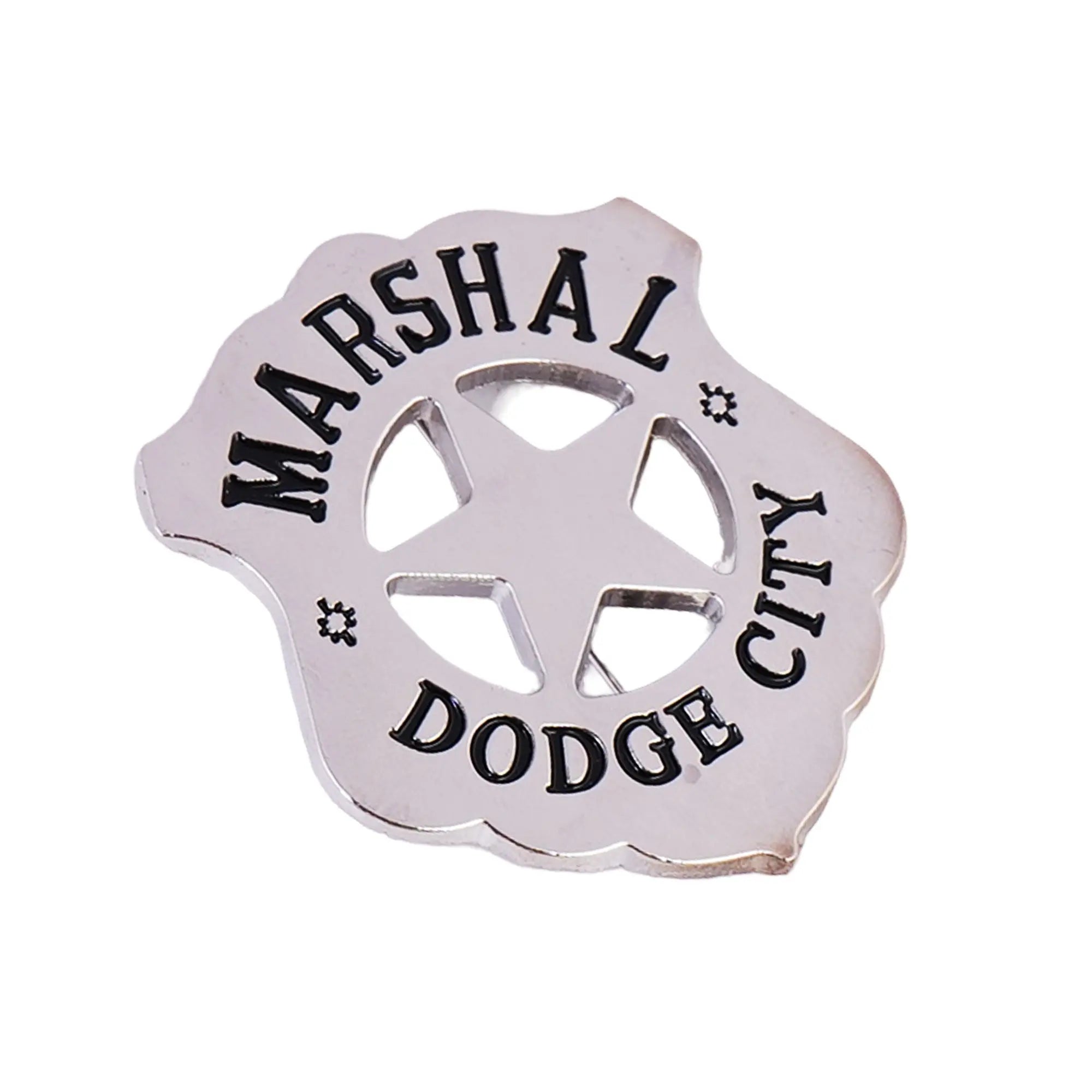 Marshal Dodge City Wild West with the Authentic Western Cowboy Badge Trendy Zone 21