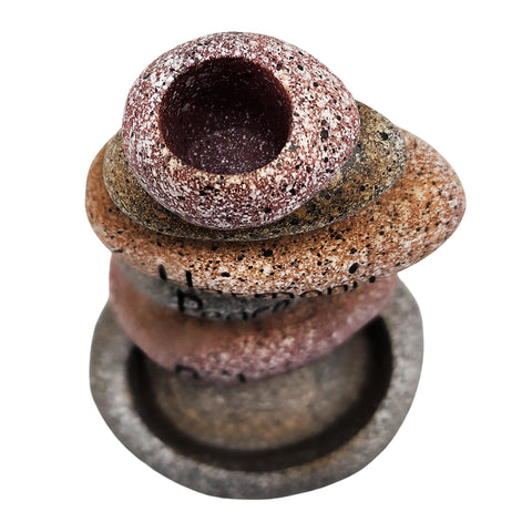 Inspirational Stones Backflow Incense Burner – 7  inch