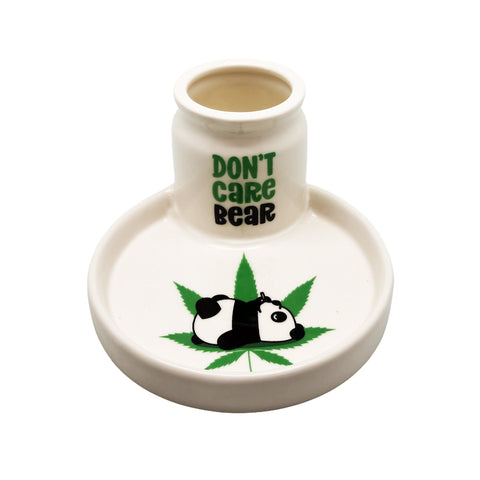 eramic 2-in-1 Ashtray with Stash Jar – 5 x 3 Inch Don’t Care Bear Design
