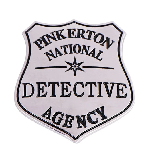 Pinkerton National Detective Agency Wild West | Authentic Western Cowboy Badge Trendy Zone 21