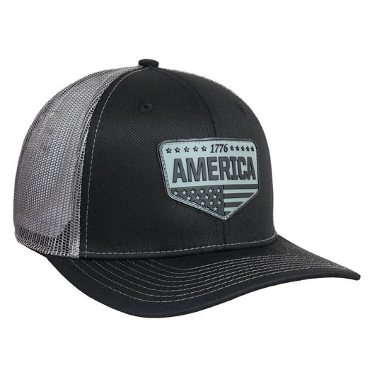 USA Cap Est 1776 Mash Trucker Adjustable Casual Wear Unisex Outdoor Cap