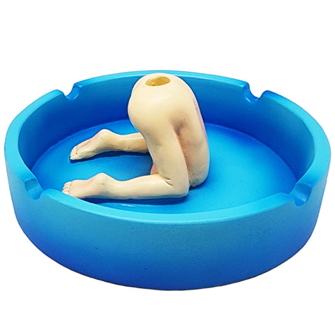 Novelty Butt in the Air Ashtray with Snuffer – 4 Inch