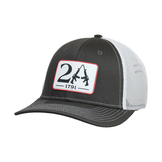 2A 1791 Snap Cap – Classic Mesh-Back Hat for Men & Women, Second Amendment Outdoor Wear