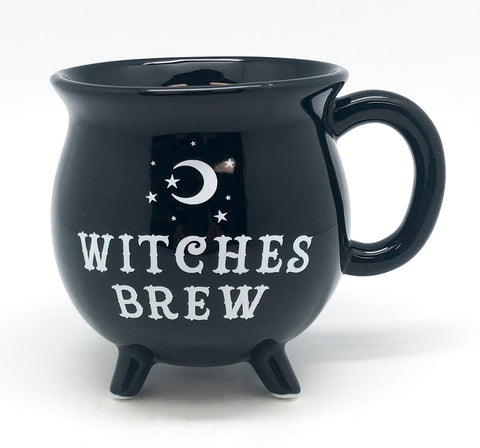 Witches Brew Cauldron Mug – Ceramic Halloween Mug