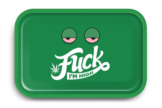 Fuck I'm High Rolling Tray – 11.5 x 4 x 0.75 Inch Decorative Multi-Purpose Tray