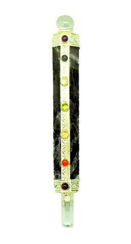 Amethyst Chakra Healing Wand – 6.25-Inch Genuine Crystal Wand