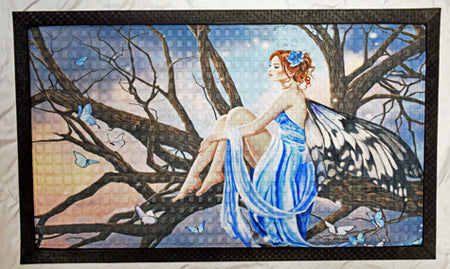 Fairy Sunset Door Mat