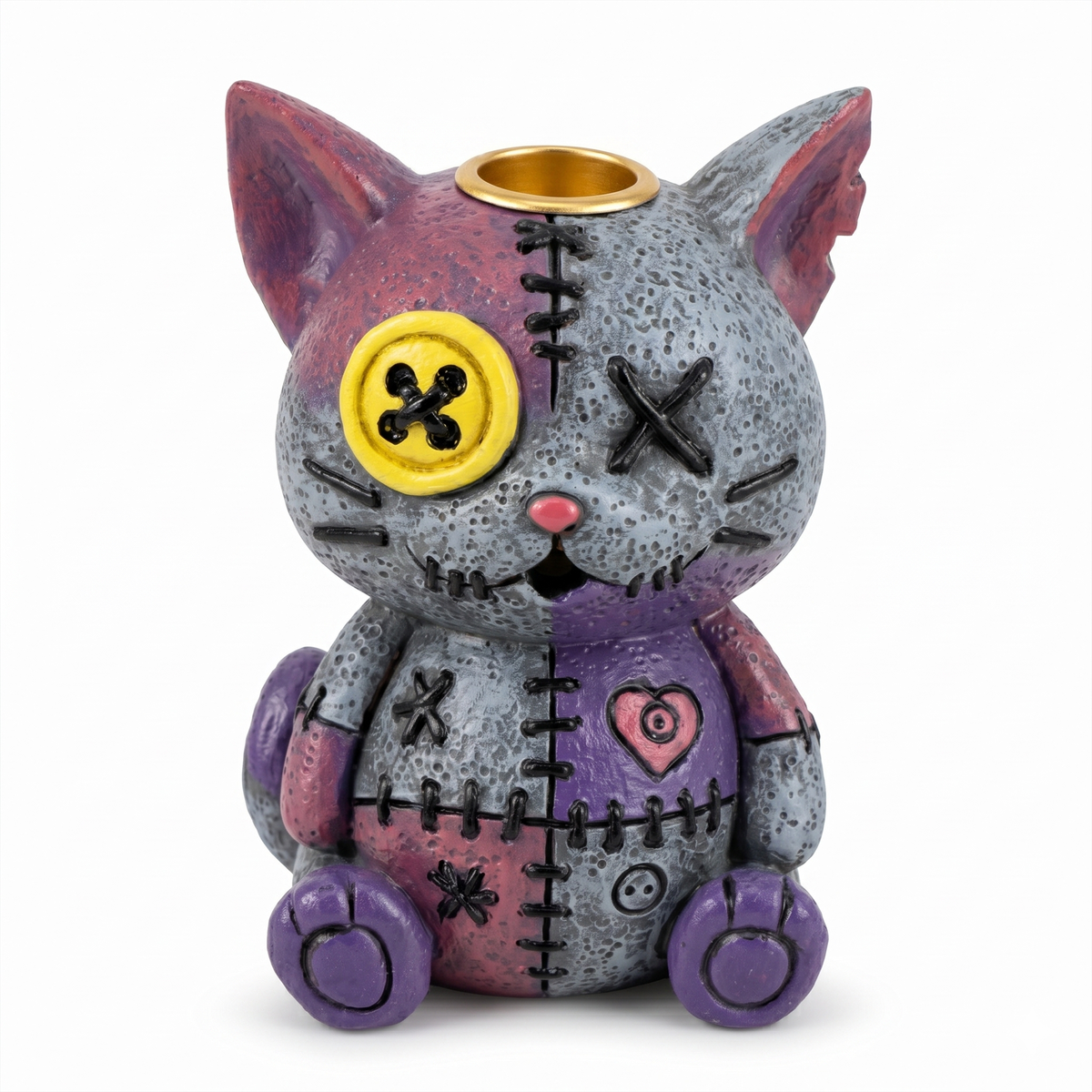 Voodoo Doll Backflow Incense Burner – Decorative Incense Cone Holder