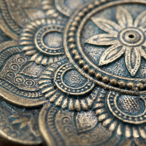 Mandala Incense Burner – Decorative Stick Incense Holder