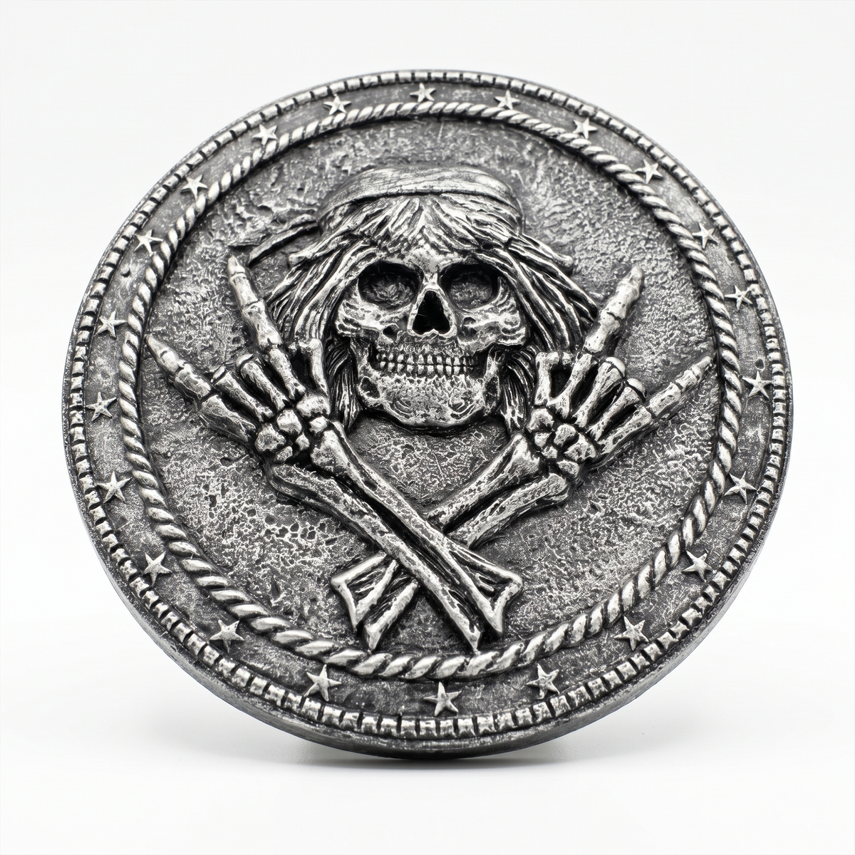 Rock and Roll Skull Incense Burner – Decorative Stick Incense Holder